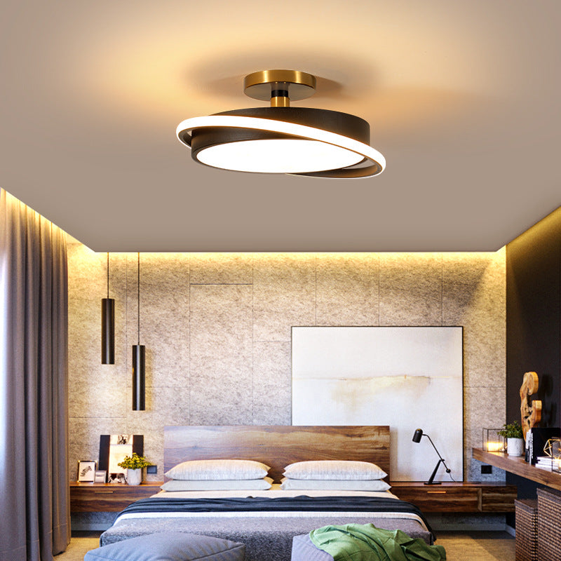 Bedroom Light Nordic Simple Modern Light Luxury Creative Round Led Ceiling Light Restaurant Designer Master Bedroom...