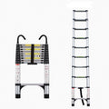 Aluminum Telescopic Ladder With Adjustable Height And Easy Storage