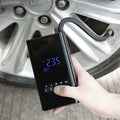 4000mAh Wireless Digital Portable Car Air Pump Mini 12V Tire Inflator Cordless Handheld Air Compressor