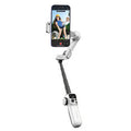 Aochuan Smart P2 3-Axis Phone Gimbal Stabilizer Magnetic Phone Holder with AI Tracking and Fill Light 20cm Extension Rod OLED Display Foldable Vlog Selfie Stick Tripod
