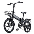 [EU DIRECT] RANDRIDE YA20 2025 Version 48V 12.8AH 350W 20*1.95 Inch Electric Bike 40KM Mileage Range Max Load 120KG Electric Bicycle