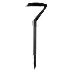 Elfeland 2Pcs SG04 Solar Lawn Light Intelligent Auto Light Sensor Solar Charging Waterproof Solar Ground Stake Light for Outdoor Landscape Garden Courtyard Pathway