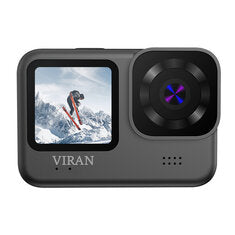 VIRAN V9 4K 60FPS WiFi Anti-shake Action Camera with Remote Control Dual Color Screen Diving Cycling Waterproof Sports Recorder