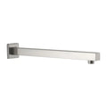 Shower Arm With Flange, 1/2 NPT Tapered Threads, Rain Shower Head Arm, Wall Mount Shower Extension Arm