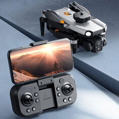 YLR/C S119 WiFi FPV with Electric Adjustment HD Dual Camera 360° Obstacle Avoidance Optical Flow Positioning Brushless Foldable RC Drone Quadcopter RTF