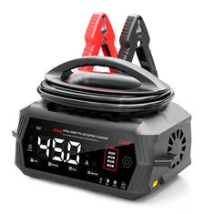 HTRC 45A 6V 12V 24V 9-Stage Battery Charger for Lifepo4 Lead Acid AGM GEL PB Lithium Batteries Repair C45A