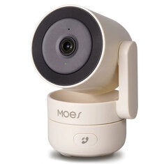 MOES WCM-P52 4MP HD Tuya WiFi Indoor Pan/Tilt Smart Security Camera Infrared Night Vision Motion Sound Detect Monitor Panoramic Patrol Smart Home Surveillance Camera