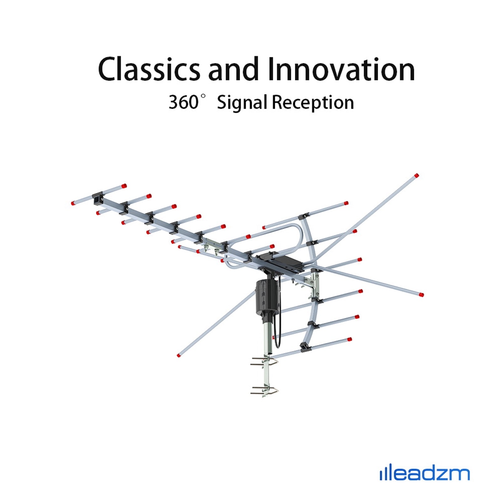 Outdoor Antenna - Reception Range 110 Miles