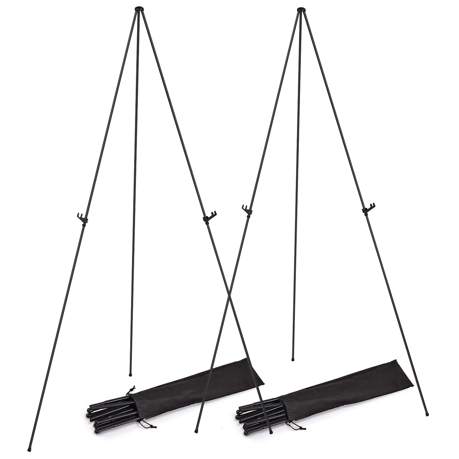 2 Pack Easel Stand For Display 61in Collapsible A Frame Tripod Easel Iron Alloy Drawing Stand With 2 Carry Bags For... — kaufen online Deutschland