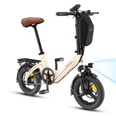 [EU DIRECT] Bodywel T16PRO Electric Bike With Rack 36V 9Ah 250W Motor Top Speed 25KM/H 14 Inch Tire 55KM Mileage 85KG Max Load