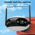 Binocular Splicing Screen Wireless Surveillance Camera
