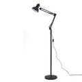 [EU Direct] Elfeland AC100-240V LED Long Arm Foldable Floor Lamp Modern Standing Lamp Bedside Lamp with Smart RGB LED Bulb for Living Room Bedroom Decoration
