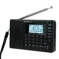Retekess V115P Portable Bluetooth Radio 5-Band AM FM SW LW WB Flashlight 3 Recording Modes TF Card USB Rechargeable Speaker