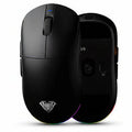 AULA V9 Ultra Tri-mode Wireless Gaming Mouse with RGB Light Dual 8K Polling Rate PAW3950 Sensor 42000DPI 55g Lightweight Ergonomic Design Esports Gamer Mice