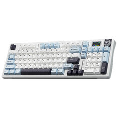 AULA S98 Tri-mode Mechanical Keyboard with LCD Screen and Knob Hot-swappable