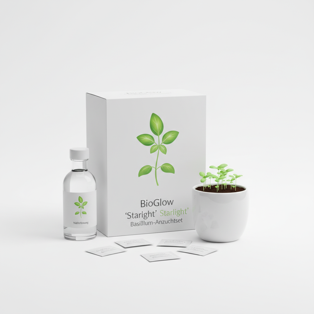 BioGlow 'Starlight' Basilikum-Anzuchtset