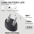 Simple Charging Bin Behind-the-ear Aid Headset