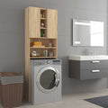washing machine cabinet Sonoma oak 64x25, washing machine cabinet concrete grey 64x25,
