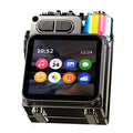 DK08 Smart Touch Screen bluetooth Speaker Mini Pocket Audio Player 40mm Driver Hands-free Call 1200mAh Battery Support TF Card Playback Portable Speakers