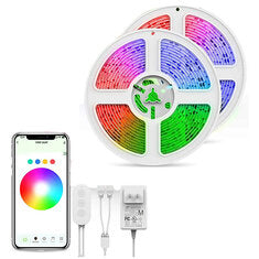Gosund SL2 or SL3 5M or 10M RGB Smart Light Strips WiFi Bluetooth Intelligent La