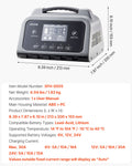 Smart Battery Charger, 30A, 6V 12V 24V LiFePO4 Lead-Acid Gel AGM Lithium Car Battery Charger, With LCD Display, Trickle Charging Maintainer Desulfator, For Car, Boat, Motorcycle, Lawn Mowers