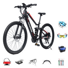 [EU DIRECT] RANDRIDE YS90B 48V 13.6AH 1000W 27.5*2.4 Inch 90KM Mileage Range Max Load 150KG