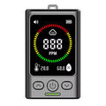 GC300 Portable Carbon Monoxide Detector Rechargeable Digital Display Carbon Monoxide Alarm Suitable for Homes Garages Offices