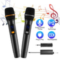 UHF Wireless Microphones Rechargeable Wireless Microphones Metal Handheld Dynamic Mics With 262FT Range For Karaoke...