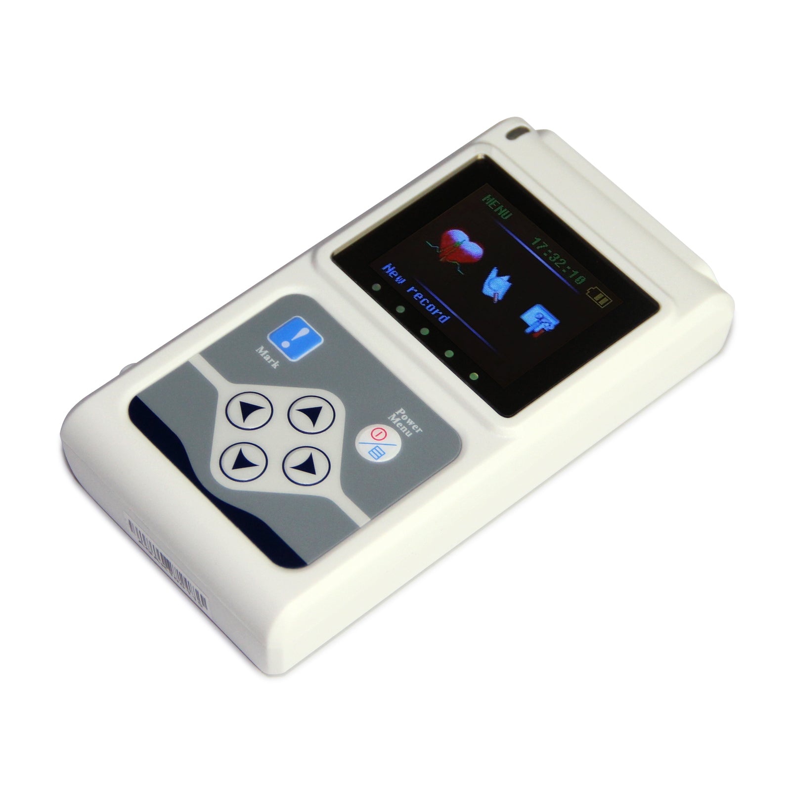 ECG Holter 12 Channel 12 Lead EKG System 24 Hours Multi Language Monitoring PC SW CE FDA