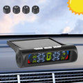 Solar USB Power TPMS Car Tire Pressure Monitoring System Auto Security Alarm System Tyre Temperature Monitor External Sensors