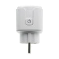 Tuya 16A EU Smart Socket WiFi Smart Plug With Power Monitoring Timing Function V