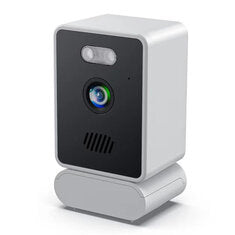 Guudgo 3MP 2K Mini Window Security Camera Wireless WiFi HD Night Vision Indoor Outdoor Window Wall Mount Indoors Home Surveillance Camera