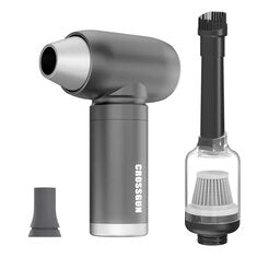 CROSSGUN Mini Turbo Blower Jet Electric Blower Rechargeable Compressed Air Dust Cleaner Rechargeable Rechargeable Portable Turbo Fan