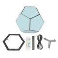 Dodecahedron Night Light Infinity Dodecahedron Color Art Light LED Night Light Lamp For Kids Room Bedroom Living...