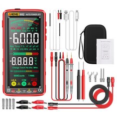 ANENG 682 Smart VA Reverse Multimeter AC/DC Ammeter Voltage Tester Rechargeable Electric Ohm Diode Tester Tools for Electrician