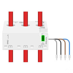 Zemismart Zigbe 3 Phase Electric Energy Meter 63A Smart Power Consumption Monito