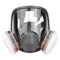Reusable Full Face Cover 16 In 1 Gas Cover Organic Vapor Respirator For Painting Machine Polishing Welding Work...