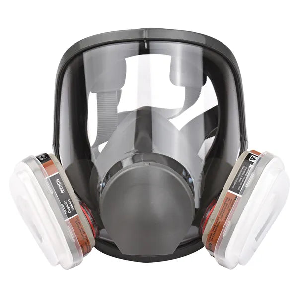 Reusable Full Face Cover 16 In 1 Gas Cover Organic Vapor Respirator For Painting Machine Polishing Welding Work...