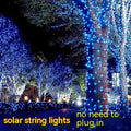 Solar-powered String Lights 8 Function LED Outdoor Waterproof
