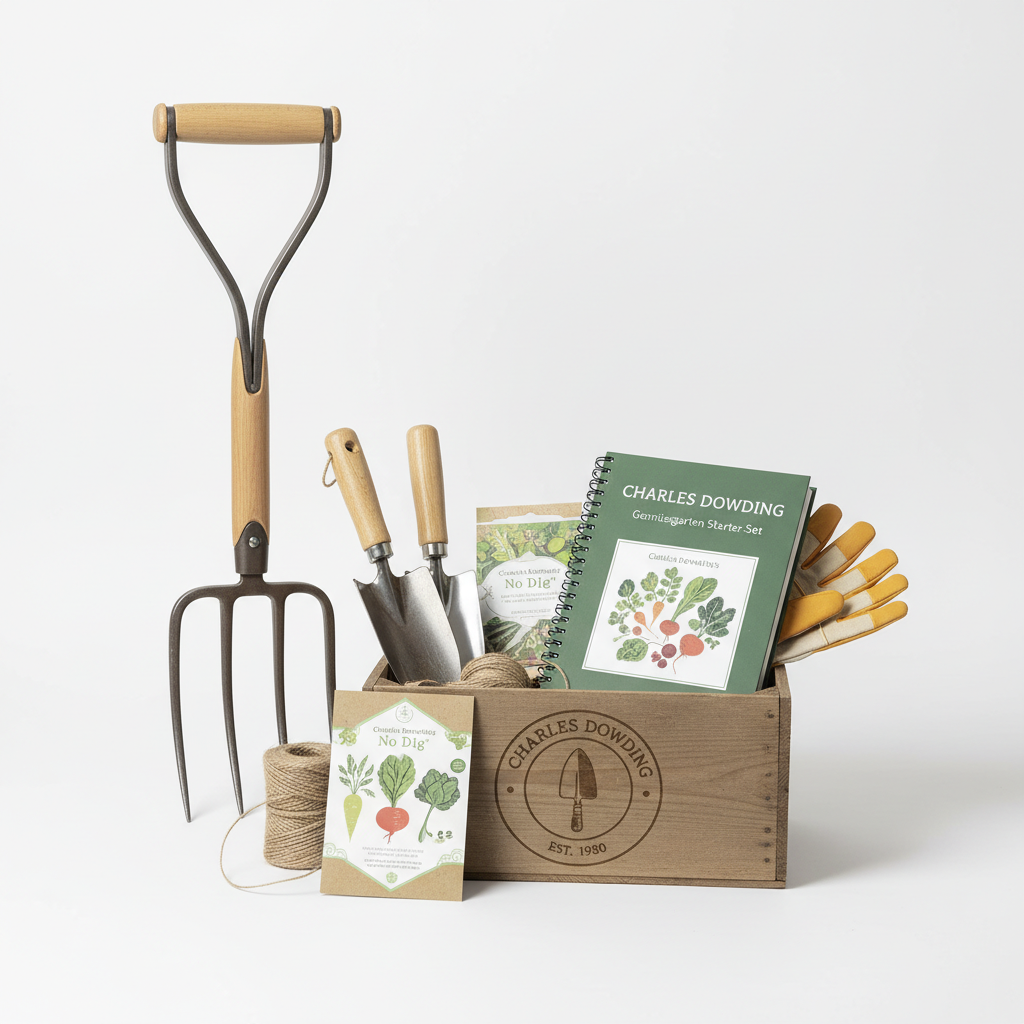 Charles Dowding 'No Dig' Gemüsegarten Starter-Set