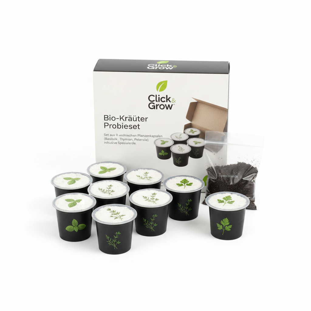 Click & Grow Bio-Kräuter Probierset