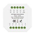 IH-S09 Tuya 1-4CH Zigbe Smart Switch Module 16A/Channel APP Remote Control Timer Schedule Countdown Functions Voice Control with Alexa Google Assistant