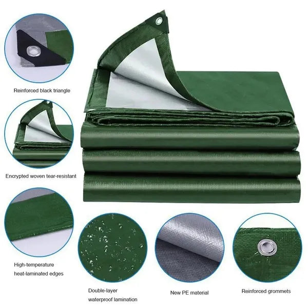Heavy-Duty Waterproof & UV-Resistant PE