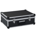Tool Case 46 x 33 x 16 cm Black Aluminum