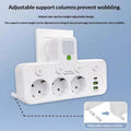 A Power Strip Extension Cord That Meets German Standards Is EU-certified And Features USB Fast Charging And A Built-in Switch