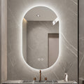 60x90cm Smart Wall Mounted LED Touch Screen Anti-fog Mirror Bathroom Mirror, Barber Shop Mirror