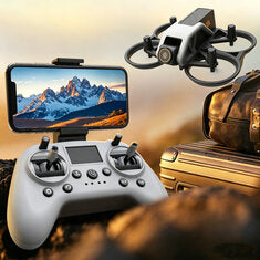 QY S6 Simulation FPV Racing Drone with 2 in 1 Simulator Controller WiFi FPV Alti