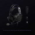 Headset Large Moving Coil Closed HiFi E-sports Games Wired Headset