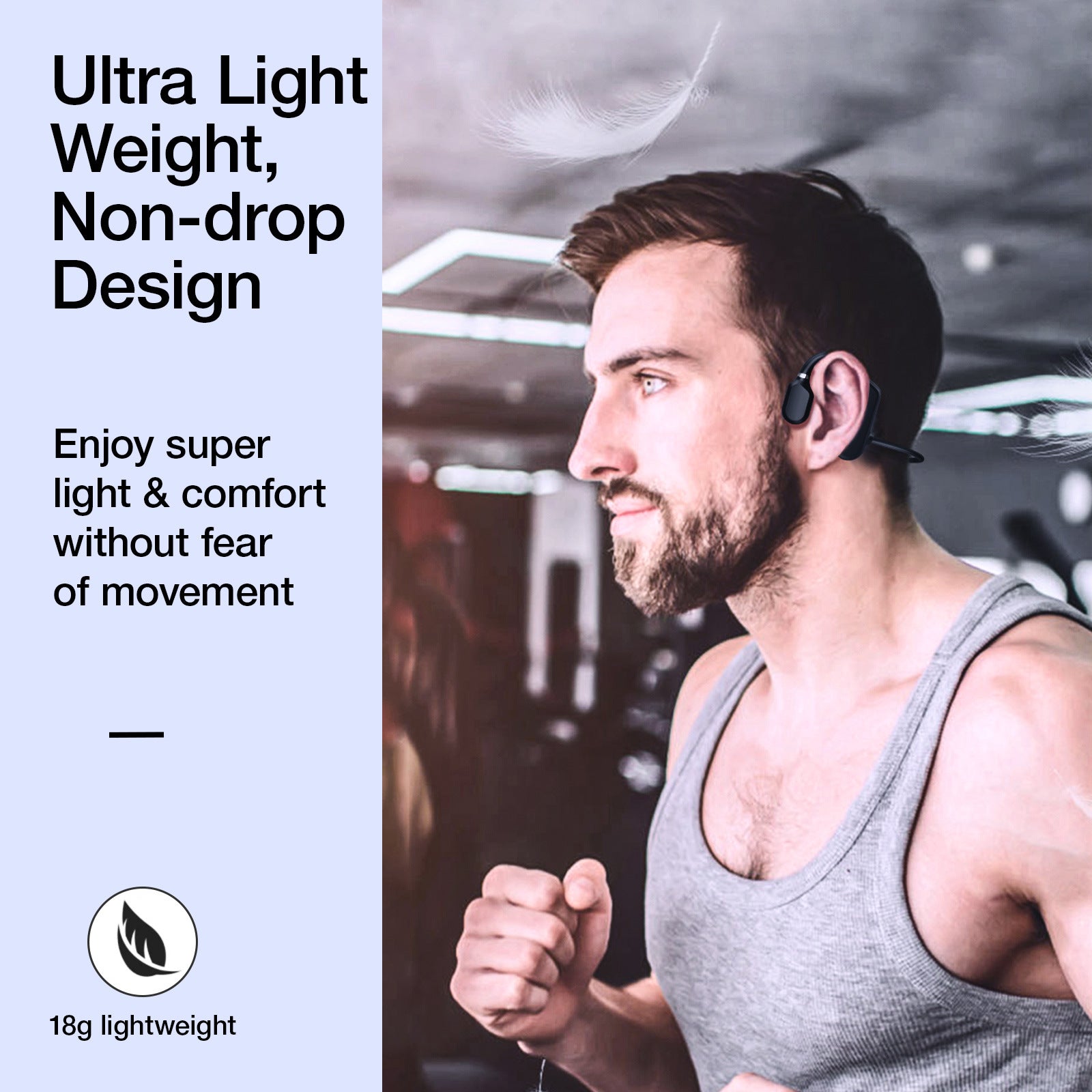Bone Conduction Wireless Bluetooth Headset