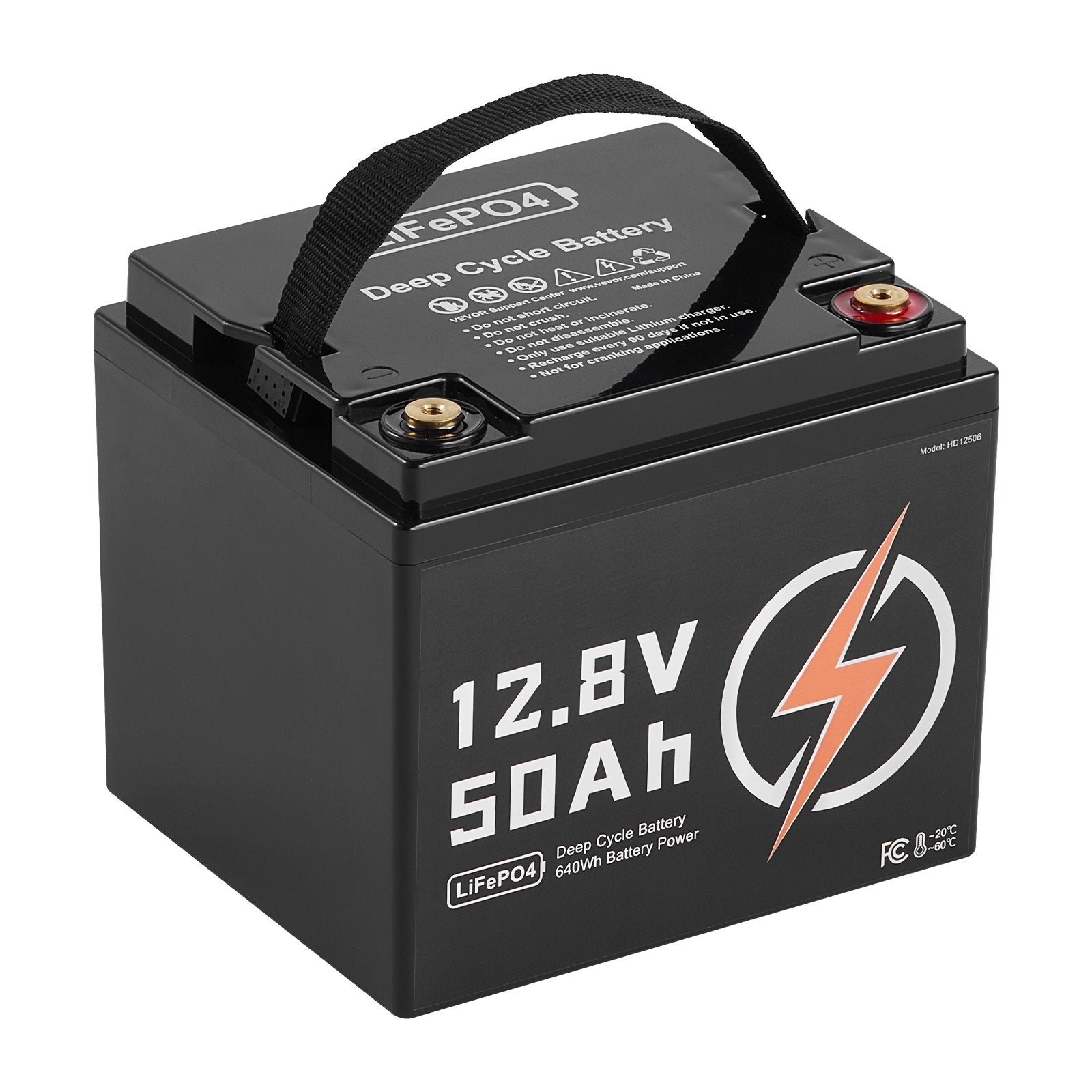 12V 50Ah Deep Cycle LiFePO4 Battery Bms Lithium Iron Phosphate Battery For RV — kaufen online Deutschland